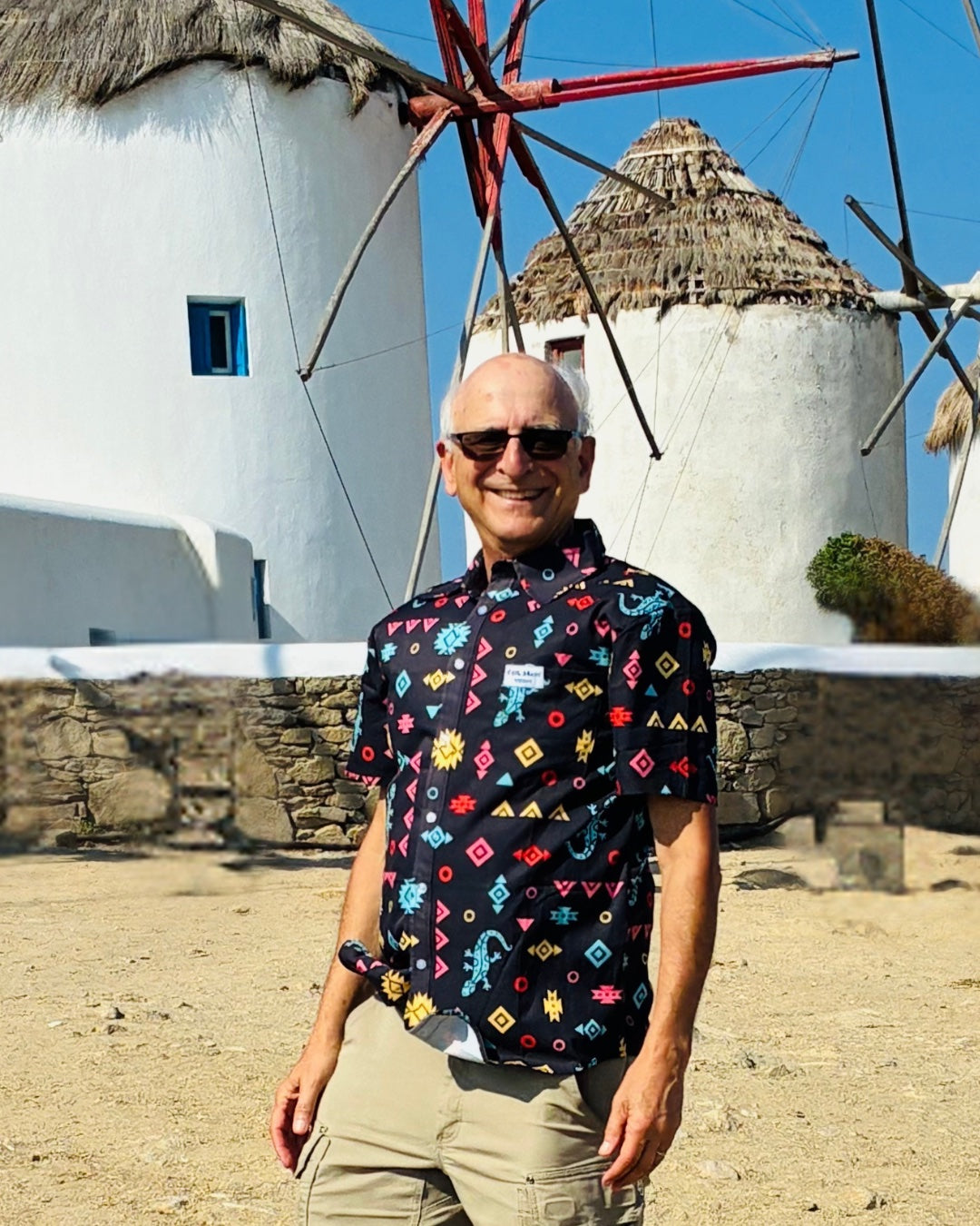 Land of Lizards - Southwest Themed Hawaiian Shirt with Lizards