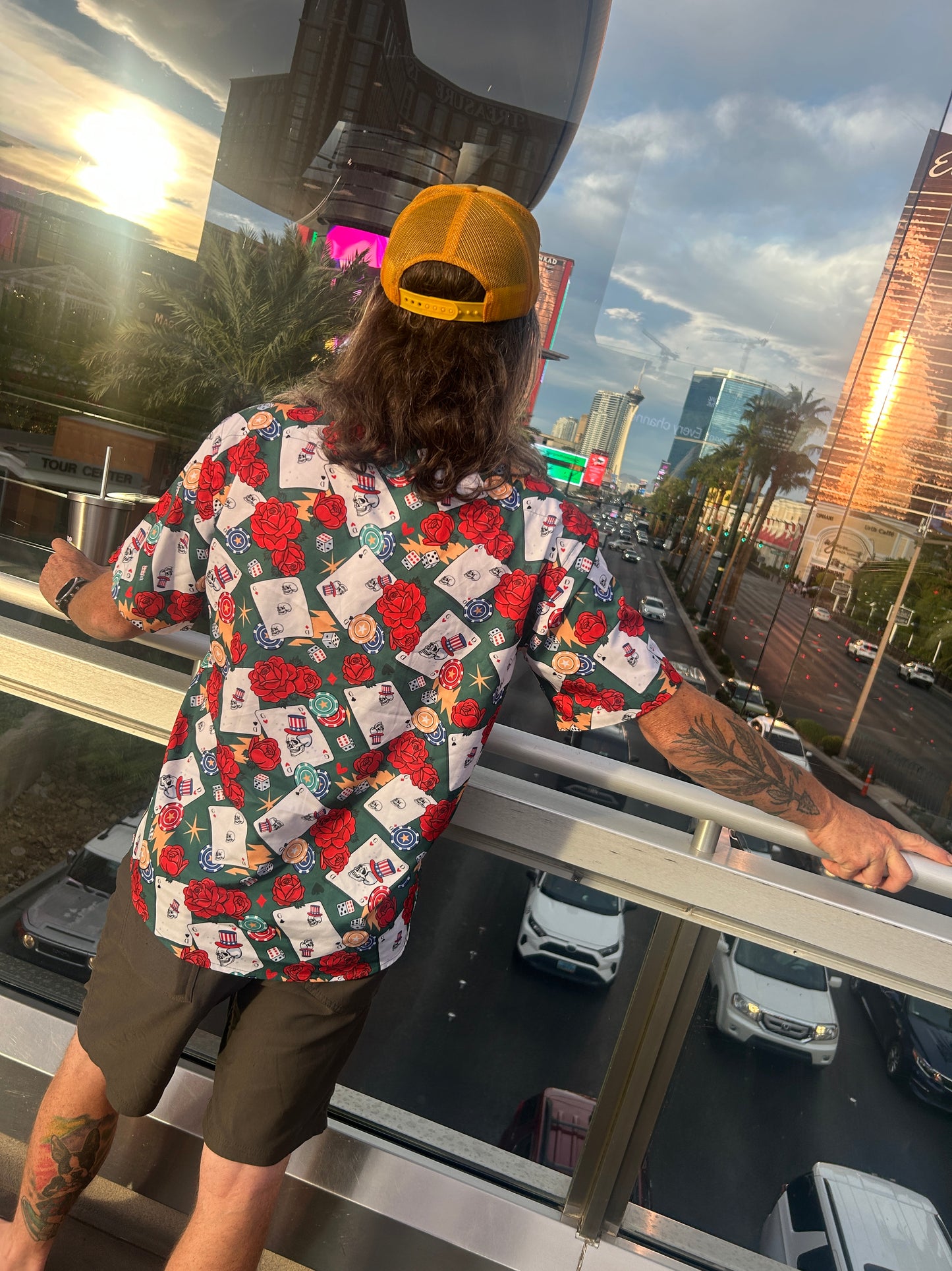 Great Deal - Grateful Dead Inspired Bright Hawaiian Shirt