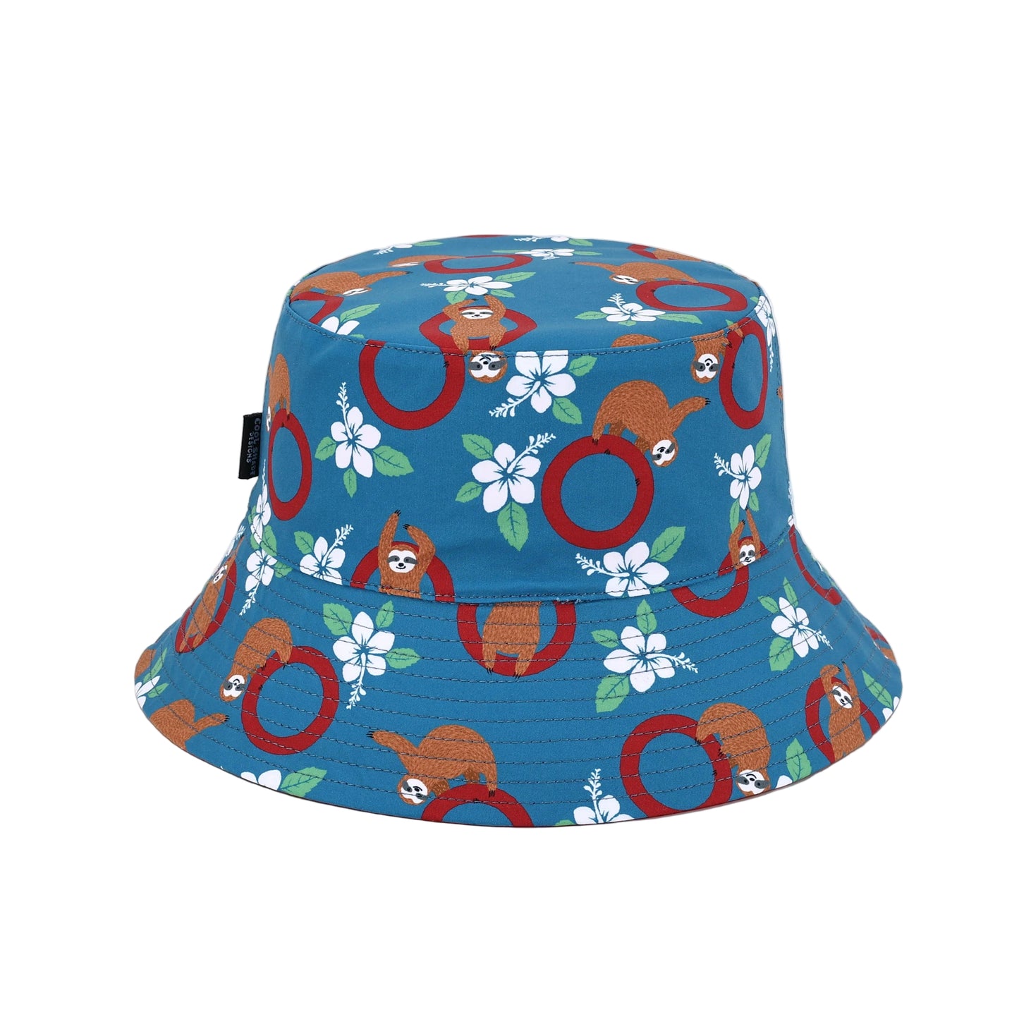 Swinging Sloth Reversible Bucket Hat