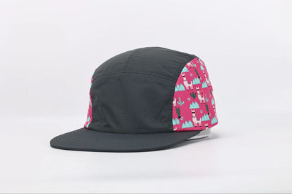 Shady LLama Camp Style 6 Panel Hat