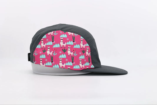 Shady LLama Camp Style 6 Panel Hat