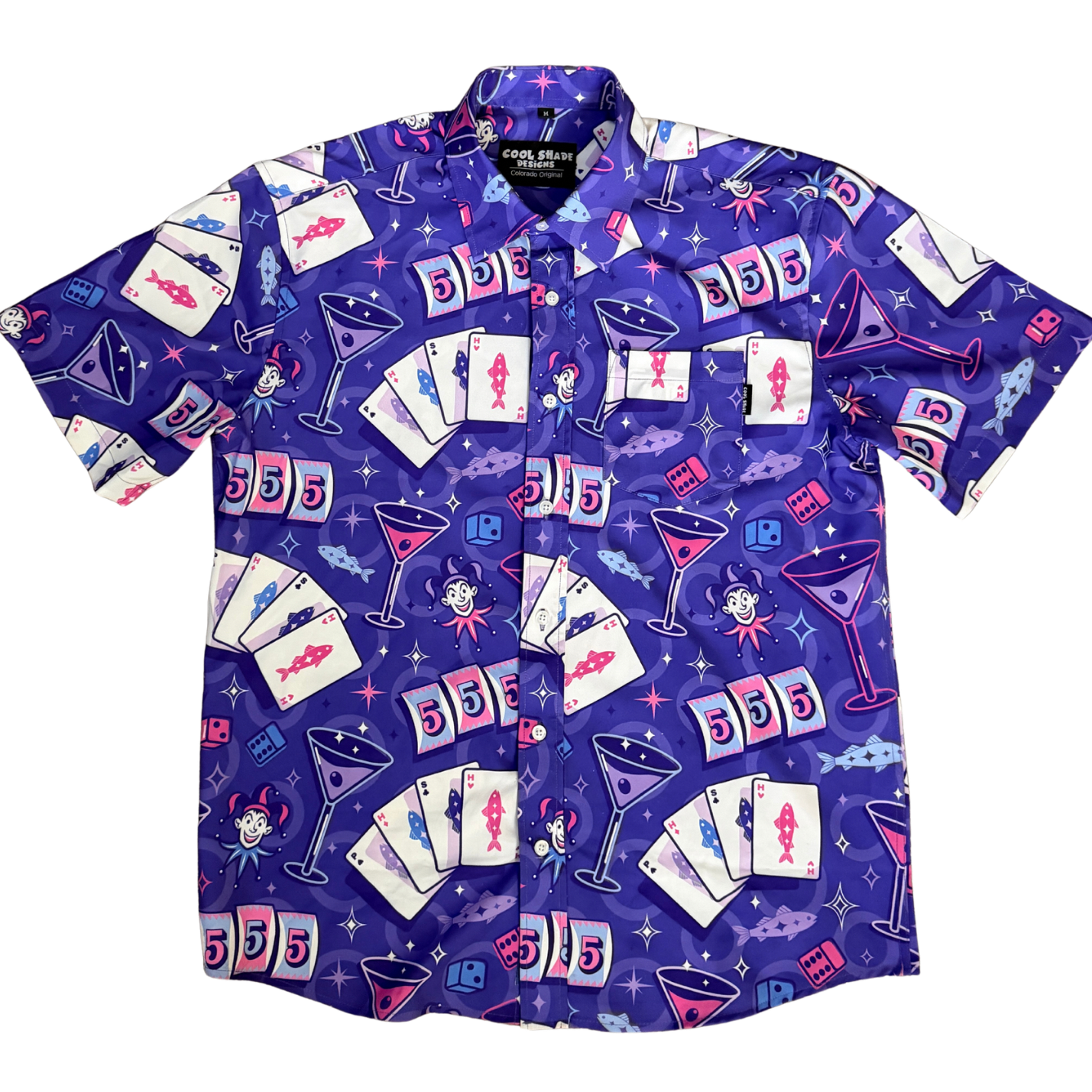 Jokers Wild Vegas Hawaiian Shirt
