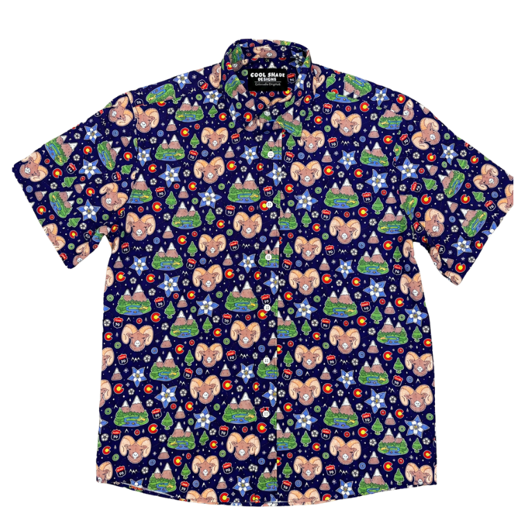 State 38 Colorado Hawaiian Shirt